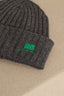 Ganni - Muts - Core Future Wool Knit Bennie - Charcoal Grey - BYLOTTE