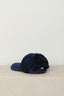 Ganni - Pet - Cap Hat Corduroy - Dark navy - BYLOTTE