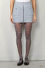 Ganni - Rok - Sparkle Doubleface Mini Skirt - Silver - BYLOTTE