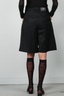 Ganni - Short - Calendered Wool Tailoring Wide Shorts - Black - BYLOTTE