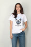 Ganni - T-shirt - Basic Jersey Cat Relaxed T-shirt - Bright white - BYLOTTE