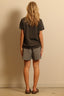 Ganni - T-shirt - Basic Jersey Ganni relaxed T-shirt - Volcanic Ash - BYLOTTE