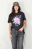 Ganni - T-shirt - Basic Jersey Rose Relaxed T-shirt - Phantom - BYLOTTE