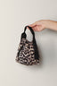 Ganni - tas - A5743 Recycled Tech Pouch - Leopard - BYLOTTE