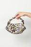 Ganni - tas - A5817 Bou Bag Mini Print - Leopard - BYLOTTE