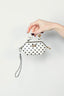 Ganni - Tas - Bou Bag Nano Print Dots - Egret - BYLOTTE