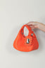 Ganni - Tas - Hobo Mini Grained - Russet Orange - BYLOTTE