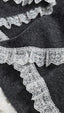 Ganni - Bandana - Wool Lace Triangular Scarf - Phantom