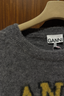 Ganni - Sweater - Brushed Alpaca OS Sweater Mushroom Teddy - Paloma
