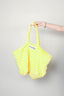 Bongusta - Tas - Naram Weekend Bag - Pristine & Neon Yellow