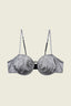 Love Stories - Unpadded wire bra - Glow - Silver