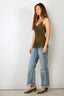 GOLD HAWK - Top - GH963 - Dark Olive - BYLOTTE