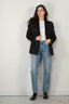Golden Goose - blazer - Double Breasted Blazer Gabardine - Black - BYLOTTE
