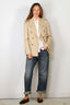 Golden Goose - blazer - Double - Breasted Blazer Gabardine - Sand - BYLOTTE