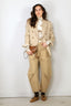 Golden Goose - blazer - Double - Breasted Blazer Gabardine - Sand - BYLOTTE