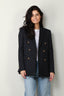 Golden Goose - blazer - GWP00829.P000619.50486 - Dark blue - BYLOTTE