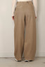 Golden Goose - Broek - Journey Pant Wide Leg - Pale Khaki - BYLOTTE