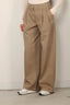 Golden Goose - Broek - Journey Pant Wide Leg - Pale Khaki - BYLOTTE