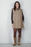 Golden Goose - Jurk - Journey Osanne Shirt Dress - Pale Khaki - BYLOTTE