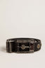 Golden Goose - Riem - Amber Inserts Ruthenium - Black
