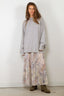 Golden Goose - Rok - Journey Plisse Skirt Ora - Pastel Flowers - BYLOTTE