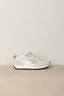 Golden Goose - Sneakers - Marathon Sneakers - White/Grey/Silver - BYLOTTE