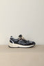 Golden Goose - sneakers - Running Dad Sneakers - DARK BLUE/SILVER/BLACK - BYLOTTE