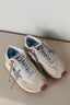 Golden Goose - Sneakers - Running Marathon - Beige / Silver - BYLOTTE