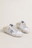 Golden Goose - Sneakers - Super Star Sabot - White / Silver / Beige - BYLOTTE