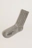 Golden Goose - Sokken - Socks Low Rib Degrade - Melange Grey / Black