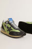 Golden Goose - Sneakers - Running Marathon - Green / Black