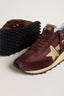 Golden Goose - Sneakers - Running Marathon - Brown / Platinum
