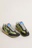 Golden Goose - Sneakers - Running Marathon - Green / Black