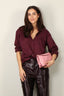 Indress - Blouse - Iris - Burgundy - BYLOTTE