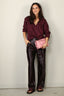 Indress - Blouse - Iris - Burgundy - BYLOTTE