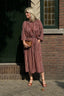 Indress - Jurk - Escaut - Ivory Brown - BYLOTTE