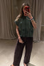 Johny - Broek - Andre Recycle Silk Pant - Burgundy