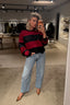 Johny - Sweater - Derek - Burgundy/Navy