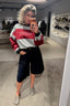 Johny - Sweater - Oscar - Grey/ Burgundy