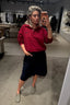 Johny - Sweater - Mellie Polo Long Sleeve - Burgundy