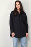 Joseph - Blouse - Comete Blouse Poplin Gots - Navy - BYLOTTE