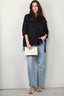 Joseph - Blouse - Congo Blouse Poplin Gots - Navy - BYLOTTE