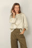 Joseph - Blouse - Godin Cotton Sateen - Affogato - BYLOTTE