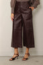 Joseph - Broek - Thurlow Pant Nappa Leath - Maraschino - BYLOTTE