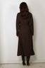 Joseph - Jurk - Hills Dress Crepe - Cocoa - BYLOTTE