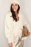 Joseph - Sjaal - Scarf - New Cardigan Stitch - Ivory - BYLOTTE