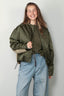 Kassl Editions - Bomber - Bomber Short Nylon - Khaki Trench Beige - BYLOTTE