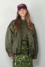 Kassl Editions - Bomber - Oversized Bomber Nylon - Khaki - BYLOTTE