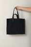 Kassl Editions - Tas - Tote canvas - Navy/oil black - BYLOTTE