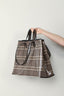 Kassl Editions - Tas - Tote Lacquer Wool - Check - BYLOTTE